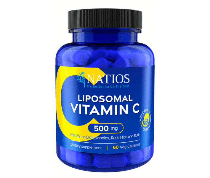 NATIOS Vitamin C Liposomální 60 kapslí