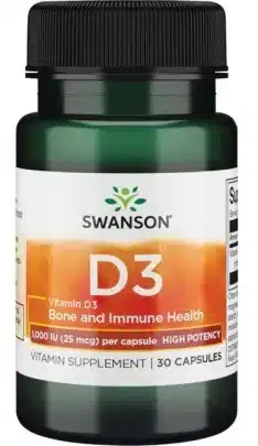 Swanson Vitamin D3 1000 Iu Default